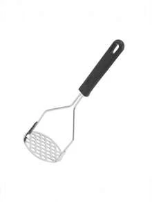 1件 G型不鏽鋼壓泥器，防鏽手動食物研磨器，舒適握把，適用於馬鈴薯、酪梨、豆類、蔬菜、水果、絞牛肉和嬰兒泥，實用廚房小工具，送給媽媽的好禮 - 彩色 - 查看 6