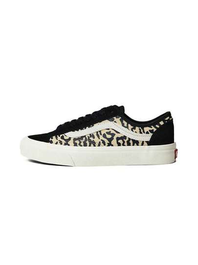 Vans Men's And Women's Shoes Style 36 Decon VR3 SF Leopard Print Patchwork Low-Top Sneakers Couple Casual Shoes VN0007R22QT
