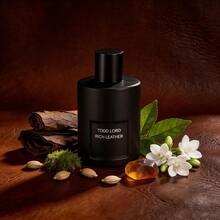 Wish Men's 3.4 Fl Oz Eau De Parfum TODD LORD RICH LEATHER – Leather Jasmine Sambac Cardamom – Patchouli Heart – Amber Moss Base – Designer Inspired Woody Spicy Leather Fragrance – Long Lasting Scent For Party Night Out & Daily Wear – Perfect Gift For Husband, Boyfriend, Dad – Valentine's Day Birthday Father's Day Present - Da/Hoa nhàiSambac/Thảo quả - Xem 6