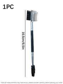 1/2/3/PCS Bộ 3 đầu lược chải lông mày và lông mi, lược chải mi hai đầu, dụng cụ trang điểm, dụng cụ làm đẹp với 3 đầu cọ khác nhau để tách lông mi, loại bỏ vón cục mascara, chải và tạo hình lông mày, cọ lông mày, cọ phấn mắt, cọ chải mi, cọ chải mi, quà tặng - Nhiều màu - Xem 9