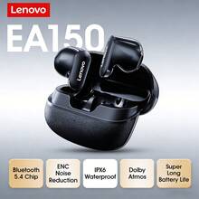 Lenovo 联想EA150入耳式蓝牙耳机，ENC双重降噪，超长续航，佩戴柔软舒适，高清通话，兼容苹果、华为、小米、三星等品牌手机 - 查看 8