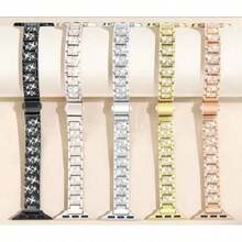 VA VA VOOM 1 dây đeo đồng hồ thay thế unisex, thép không gỉ, có thể điều chỉnh và tháo lắp nhanh, chống nước và thoáng khí, tương thích với Apple Watch 38mm, 40mm, 41mm, 42mm, 44mm, 45mm, 49mm, S10, S11, 46mm/42mm, Ultra 11, 10, 9, 8, 7, dây đeo thể thao thời trang thường ngày. - vàng giữa bạc - Xem 16