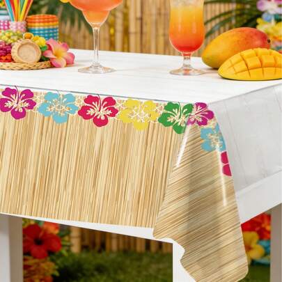 1 chiếc khăn trải bàn kiểu Hawaii, khăn trải bàn hoa văn vân gỗ Hawaii, khăn phủ bàn trang trí tiệc Hawaii, đồ trang trí Hawaii, khăn trải bàn dùng một lần cho tiệc mùa hè, đồ dùng tiệc sinh nhật kiểu Hawaii, cờ bàn trang trí tiệc nhiệt đới Hawaii, đồ dùng tiệc bãi biển mùa hè, đám cưới kiểu Hawaii, trang trí tiệc cưới cô dâu, váy phủ bàn ăn nhà bếp mùa hè, trang trí phòng kiểu Hawaii, trang trí nhà kiểu Hawaii, trang trí mùa hè, quà tặng mùa hè, quà lưu niệm tiệc.