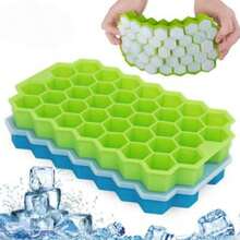 Silicone Tray, Easy Release, Quick Freezing In Refrigerator, Household Mold, Honeycomb Tray - Multicolor - View 2