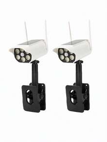 4/2/1pc Solar-Powered Human-Sensing Clip-On Surveillance Lamp - No Installation Required. 66 LEDs, IP65 Rating, 1500mAh Capacity. Dual Charging Via Solar And Type-C Ports. Suitable For Use In Home Gardens, Courtyards, Roads, Doorways, Etc. - Multicolor - View 13