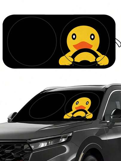 Parasol de coche plegable, bloquea los rayos UV, mantiene el interior del coche fresco, parasol de parabrisas, parasol plegable - Protección UV y enfriamiento interior, accesorio decorativo para parasol de coche