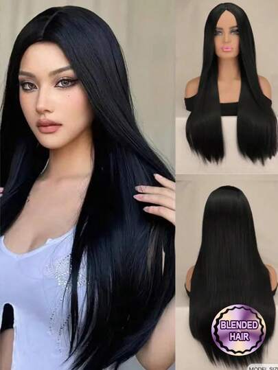 8-34 Inch #4 13x4 Lace Front Wig Human Frontal Hair Brown Wigs Straight Hair HD Lace Wig 200 Density Pre Plucked Natural Hairline Blended Hair Wigs Brazilian Straight #4 Glueless Lace Front Wig For Women Party Festival Daily Use