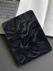 1 chiếc ốp lưng máy tính bảng trong suốt bằng acrylic lấp lấp lánh, in hình máy bay và tem du lịch, tương thích với iPad 10th/11th/10.2/10.5/Air4/Air5/10.9/Pro 11/Air 11-In.(M2)-2024/Pro 11-In.(M4)-2024/ Air 11-Inch (M3) 2025/ (A16) 11 Inch thế hệ thứ 11 2025 Mini6/Mini7/Air1/Air2/9.7, có khe cắm bút chì tích hợp, mặt lưng acrylic trong suốt chống cong vênh, chân đế gấp ba có thể điều chỉnh, nam châm/tự động ngủ/thức, ốp lưng máy tính bảng tối giản/thanh lịch/cá nhân hóa/sáng tạo. - màu đen - Xem 7