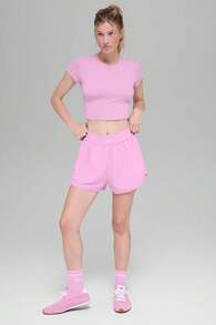 Alo Yoga Alo Match Point Short True To Size Women's Candy Heart Pink W6334r - Dusty Pink - View 5
