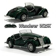 1pc Vintage Car Model, Alloy Material Collectible Antique Car Model, High-Quality Alloy Car Model, Birthday Gift, Holiday Gift, Valentine's Day Gift, Easter Gift, Present - Multicolor - View 4