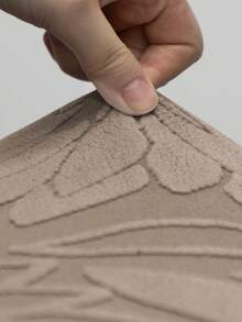 1件/4件/6件装纯色提花椅套，可拆卸弹力餐椅套，适用于餐厅、客厅、家居装饰 - 卡其色 - 查看 6