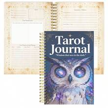 A5 Spiral Bound Tarot Journal - 106 Pages With Card Spread Lists, Moon Phase Tracker, Mystical Insights And Spiritual Growth Notes - A5 - View 19