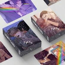 30 piezas Tarjetas flash holográficas "Pearl Boy" de doble cara, 30 tarjetas pequeñas, tarjetas LOMO, tarjetas fotográficas en caja, tarjetas coleccionables y tarjetas de felicitación - Multicolor - Ver 13