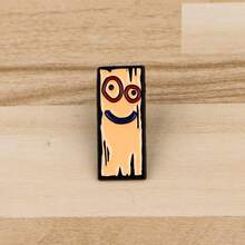 Ghim cài áo hình ngỗng, vịt, mèo đen với câu nói hài hước, làm từ gỗ lê, có thể gắn lên ba lô, quần áo, phụ kiện, trang sức, quà tặng. - màu đen - Xem 10