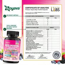 Miriyalyad Zoyava Hormones & Cycle Support - Women's All-In-One Supplement - With Myo-Inositol, D-Chiro Inositol & 13+ Extra Strength Ingredients - 90 Vegan Capsules - MADE IN USA - 1 CÁI - Xem 4