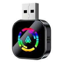 2-In-1 Wireless CarPlay And Android Auto Adapter, Plug And Play CarPlay Dongle Converter, Rapid Auto Connection, No Delay, Compact Design, Compatible With IPhone And Android Devices, With USB/USB-C Port, Supports Wireless Android Auto, Upgrades Car Audio, Modern Car Accessory, Provides High-Quality Audio, Battery-Free - A - View 9