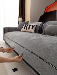 1 tấm lót ghế sofa ren hoa sang trọng, chống trượt, chống bụi, chống trầy xước do mèo, khăn trải sofa cao cấp, tấm bảo vệ sofa trang trí, chất lượng cao cấp, phù hợp cho mọi mùa, thích hợp cho phòng khách, phòng ngủ, phòng học, văn phòng, xe hơi. - Xám - Xem 8