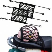 Simple Stylish Portable Motorcycle Electric Bike Helmet Cargo Strap Storage Bag Car Interior Organizer Goods Helmet Carrier Adjustable Durable Lightweight Travel Essential Protective Equipment Accessory One Piece Universal Fit Convenient Practical Daily Use - Multicolor - View 2