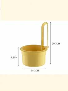1x Giỏ lọc thức ăn thừa nhà bếp - Rổ lọc treo bồn rửa, rổ rửa rau củ gia dụng, giá thoát nước bồn rửa chén, giá đựng gắn vòi - Mở/Đóng một chạm, có thể tháo rời - Giỏ lọc - Xem 11
