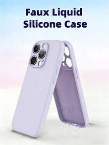Shockproof Anti-Fingerprint Silicone Phone Case Compatible With Apple 17/16/15/14/13/12 Pro Max, S23 Ultra, Redmi Note 11, OPPO Phones, Apple 17/Apple 17 Pro/Apple 17 Pro Max, Kindle Apple 13, Kindle Apple 16, Black Beauty, Apple 17 Pro Max Phone Case For Friends, Honor Magic 7 Lite, Oppo A40, Apple 13 Phone Case, Apple Phone Case, Phone Cover, Phone Accessories, A56 5G, Phone Case, Apple 13 Mini Phone Case, Valentine's Day Gift, New Year Gift - Purple - View 12