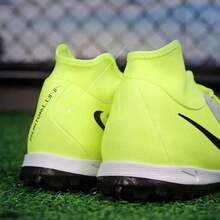 Nike PHANTOM LUNA II ACADEMY TF 足球训练鞋 - 灰綠色 - 查看 5