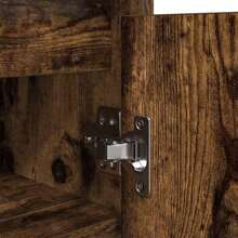 vidaXL Schuhregal Geräucherte Eiche 57x34x76 Cm Holzwerkstoff, Schuhregal, Schuhablage, Schrank Schuhe, Schuhe Aufbewahrung, Schuhaufbewahrung - Smoked Oak - View 8