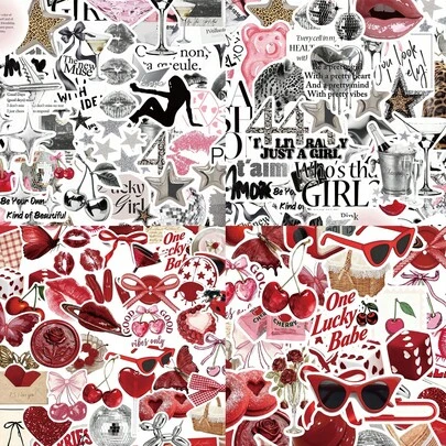 100 piezas Pegatinas plateadas de la suerte, Pegatinas estéticas, Pegatinas estilo Y2K, Pegatinas del paisaje urbano Y2K, Regalos Y2K, Pegatinas retro, Pegatinas de los 90, Suministros Y2K, Pegatinas del paisaje urbano, Pegatinas resistentes al agua y duraderas adecuadas para portátiles, teléfonos, coches, monopatines, botellas de agua, planificadores, diarios