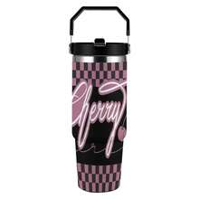 30oz  Cherry Stanley Style Tumbler Wrapped Graffiti SGRHO Mug - 白色 - 查看 6