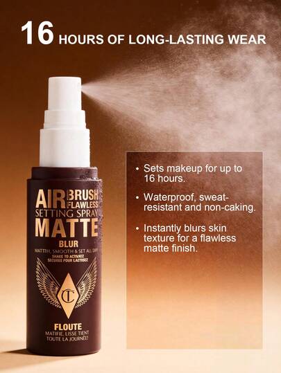 Charlotte Tilbury 34毫升便携式定妆喷雾 - Air-Finish完美定妆喷雾