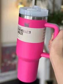 Sản phẩm có sẵn: Cốc giữ nhiệt bằng thép không gỉ S-TANLEY 40oz có ống hút, dung tích lớn, kiểu dáng thời trang, thích hợp cho ô tô. - Nhiều màu, 40oz - Xem 20
