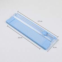 Dual-Direction Mini A4 Paper Cutter, Portable Student/Office Photo & Paper Trimmer - Single Piece - View 8