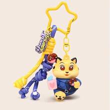 Miniso Zootopia Series Basic Keychain Pendant, Random Cartoon Animal Accessories Blind Box - Multicolor - View 7