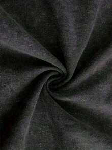 Graphic Teess230g Washed And Used T-Shirt, Front Tito's Handmade Vodka Logo, Back With "AUSTIN TEXAS Tito's HANDMADE Vodka" Circular Text And Brand Logo, Tito's Vodka Theme100% Cottonmotif Women Clothes,Cotton Women Clothing Tops,Y2k Tops - màu đen - Xem 4