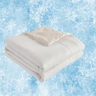 1件装 Bige 纹理凉爽数码印花夏季被套套装 - 包含1条被子（不含被芯），柔软透气，现代乡村风格，凉爽舒适，凉爽被套，夏季床上用品，纹理面料