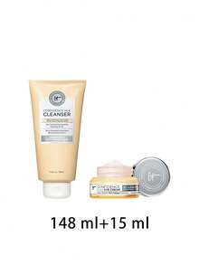 IT Cosmetics [Bundle] Confidence In A Cleanser 148 ml + In An Eye Cream 15 ml - Förtroende - Visa 2