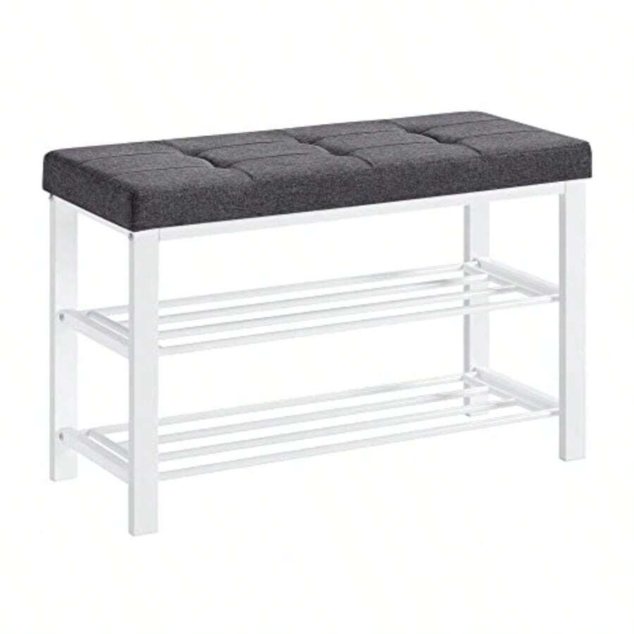 Shoe Racks - Cloud White and Gray - View 1
