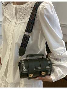 Women Top Handle Bags - 卡其色 - 查看 8