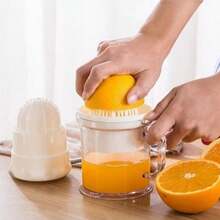 Portable Manual Lemon Juicer, Easy To Clean Home Juicer, Fresh Juice Maker, Orange Lemon Juice Squeezer - Multicolor - View 9