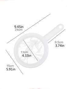 Bộ 4 rây lọc bằng nhựa, bộ rây lọc nhà bếp, rây lọc thực phẩm, sữa đậu nành, bột mì, rây lọc cán dài, rây lọc đường, rây lọc trà mịn, dụng cụ phụ kiện nhà bếp - Nhiều màu - Xem 10