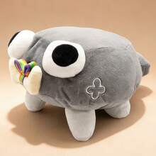 New Arrival Plush Doll 2026 – Dandy's World Designer Plush Doll | Artistic Collection Stuffed Animal Set | High-Quality Suede Abstract Art Plushie | Cute Aesthetic Room Decor For Teens & Adults | Christmas Thanksgiving Gift Idea - 卵石 - 查看 4