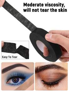 Bộ dụng cụ trang điểm mắt 6/3/1 gồm: Miếng dán phấn mắt, Bút kẻ mắt thoáng khí và Miếng dán nối mi giả, Băng dính trang điểm mặt vô hình, Băng dính tập trang điểm mặt tức thì, Băng dính nâng cơ mặt, Băng dính phấn mắt, Băng dính kẻ mắt (1.25cm*4.5m), Dụng cụ trang điểm, Dụng cụ nối mi, Dụng cụ nâng cơ mặt, Quà tặng, Quà tặng cho nữ, Quà Giáng sinh - Nhiều màu - Xem 5