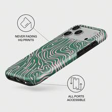 BURGA Case|Hawaiian Breeze Print Case For 17 16 15 14 13 12 11 Pro Max| High Quality| Teenage Girl Gift - Kiểu 1 (1 chiếc) - Xem 2