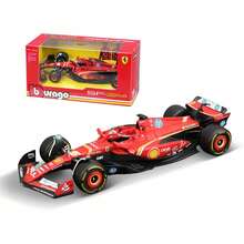 Burago Red Bull Model mobil balap F1 skala 1:43 Bragos SF25/AMR25/W16 dari paduan logam presisi, dan model skala 1:64 RB21 #1 Verstappen, SF25 #44 Hamilton, MCL39 #4 Norris. - MultiWarna - View 31