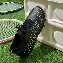 Kids' Outdoor Casual Shoes, Children's Outdoor Sports Shoes, Girls' Running Shoes, Boys' & Girls' Football Shoes - Green - View 3