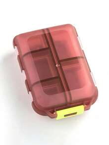 Travel Pill Storage Box Portable Pill Organizer For Storing Tablets Jewelry Accessories Multifunctional Pill Case 10-Cell Daily Medicine Container For Women Men For Travel Bag Or Pocket Home Office School Pill Holder Travel Essential Cruise Essentials Home Accessories - Multicolor - View 17