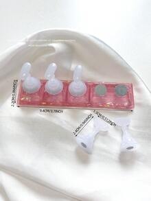亚克力极光彩虹色矩形钻石形状美甲展示架,树脂水晶珠水钻复古韩国花朵激光 DIY 家居和户外女士母亲姐妹妻子女友婚礼美甲沙龙美容情人节使用 - 彩色 - 查看 61
