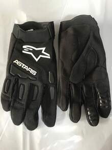 Alpinestars 全指手套 触屏山地自行车手套 竞速手套 摩托车越野手套 自行车手套 山地车/摩托车/速降自行车手套 男女款 - 黑與白 - 查看 6