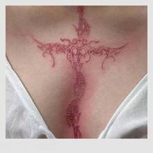 Temporary Tattoos - Z233 Cross Shackles (5 Sheets) - View 5