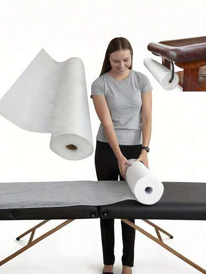 50/100pcs Disposable Nursing Pads - Designed For Personal Care Industry, Fragrance-Free, Low Allergen, Comfortable Fit, Suitable For Beauty Beds, Massage Tables, Tattoo Chairs, Enabling Rapid Turnaround And Professional Image