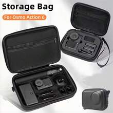 BSLIUFANG Hard Carrying Case For D JI Osmo Action 6, Portable Shockproof Storage Bag With Anti-Scratch Protection, Osmo Action 6 Accessories Available In Multiple Specifications - View 2